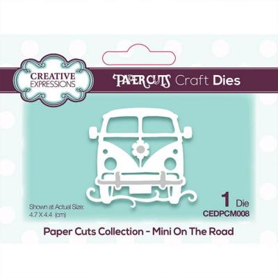 Creative Expressions Paper Cuts Mini Craft Dies - On The Road
